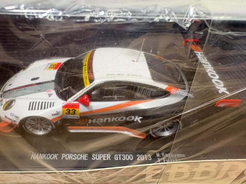 未展示品 EBBRO 1/43 HANKOOK PORSCHE SUPER GT300 2013 No.33 エブロ_画像2