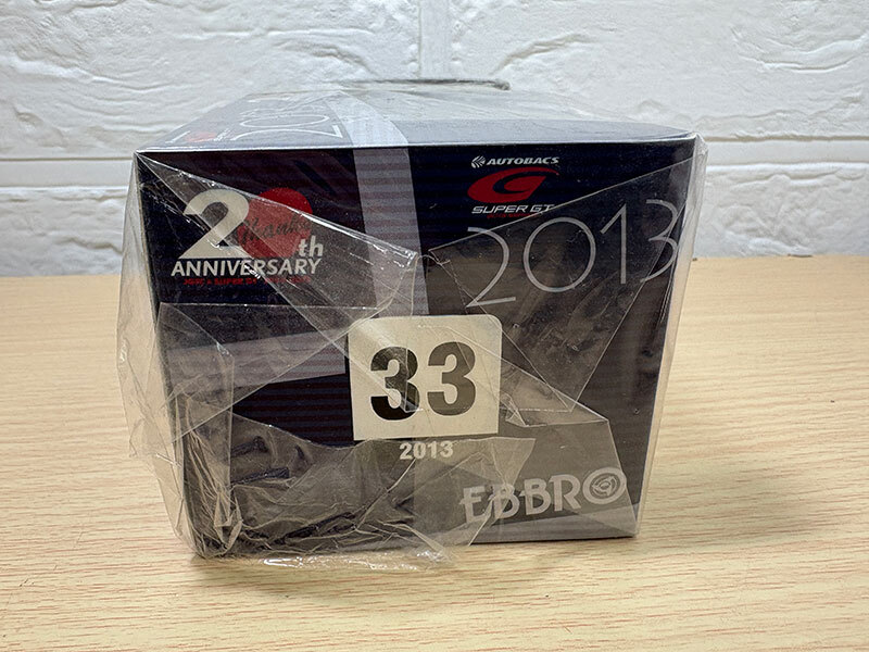 未展示品 EBBRO 1/43 HANKOOK PORSCHE SUPER GT300 2013 No.33 エブロ_画像3