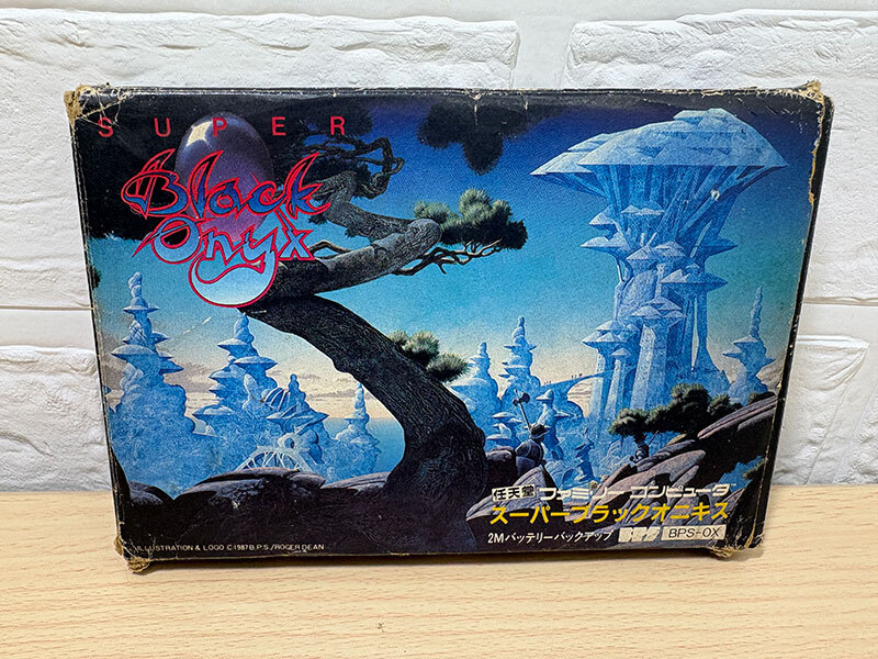 FC ブラックオニキス 箱あり 取説あり 動作確認済 希少 ファミコン_画像1