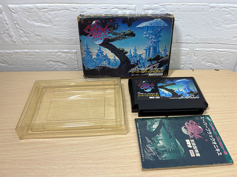 FC ブラックオニキス 箱あり 取説あり 動作確認済 希少 ファミコン_画像2