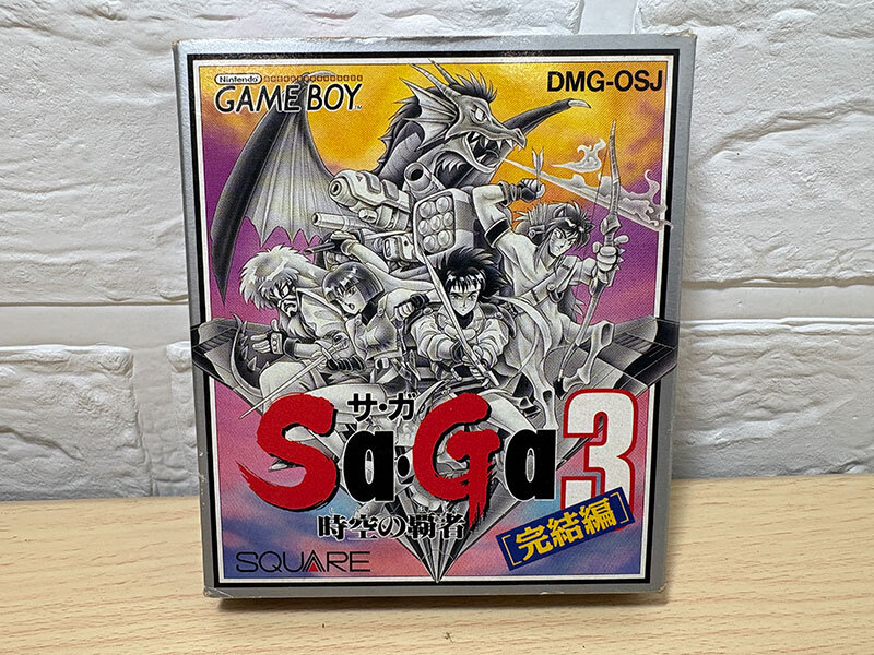 GB SA・GA3 完結編 時空の覇者 動作確認済 箱、取説あり ゲームボーイ スクウェア サ・ガ３_画像1