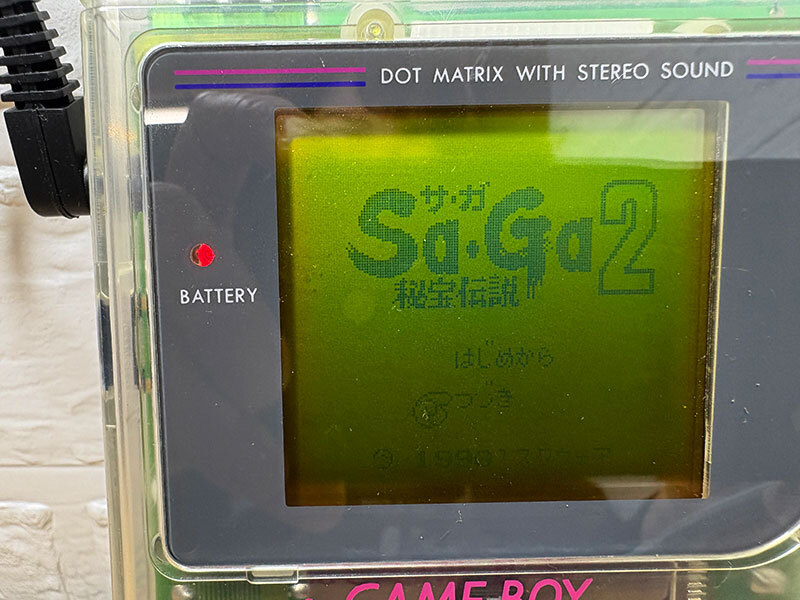 GB Sa・Ga2 秘宝伝説 動作確認済 箱、取説あり ゲームボーイ スクウェア サ・ガ２_画像5