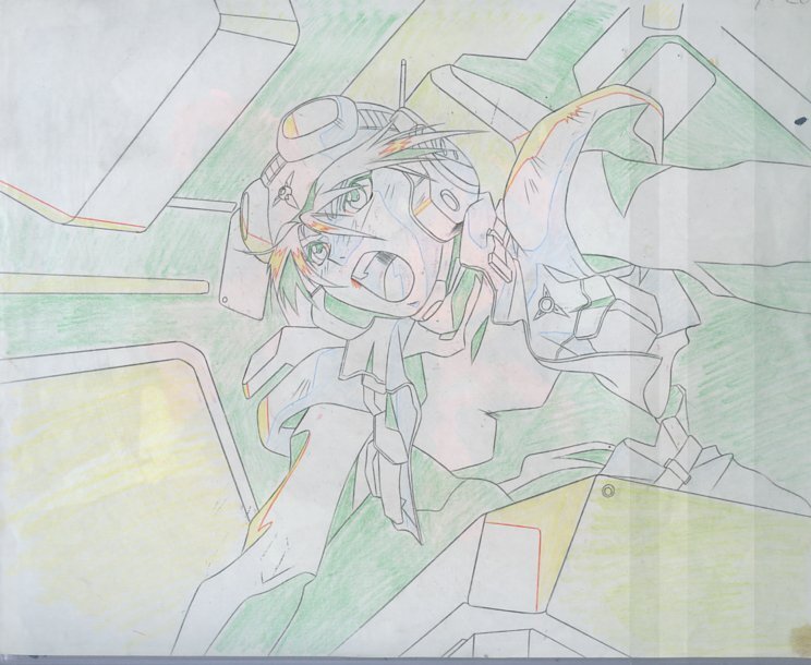 Aセル画　勇者特急マイトガイン　其の855_画像2