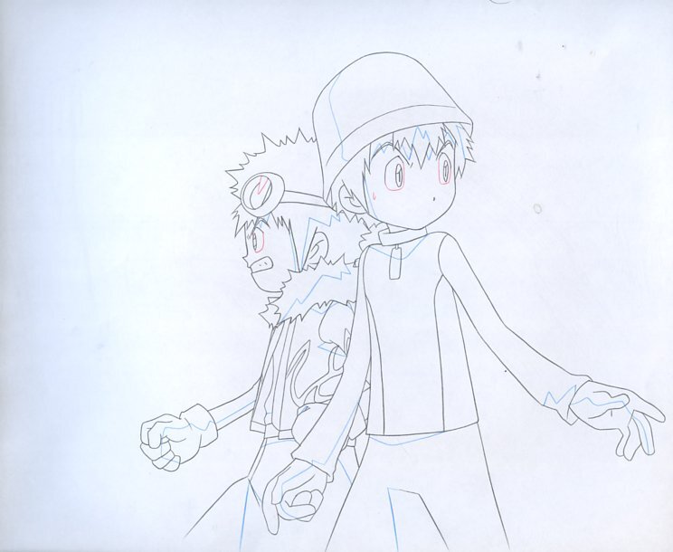 Aセル画　動画 デジモンアドベンチャー:（DIGIMON ADVENTURE :）シリーズ　其の856_画像1