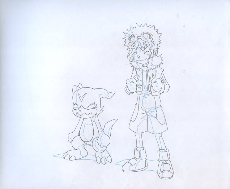 Aセル画　動画 デジモンアドベンチャー:（DIGIMON ADVENTURE :）シリーズ　其の852_画像2