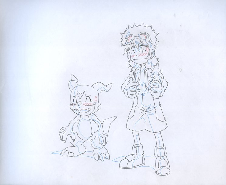 Aセル画　動画 デジモンアドベンチャー:（DIGIMON ADVENTURE :）シリーズ　其の852_画像4