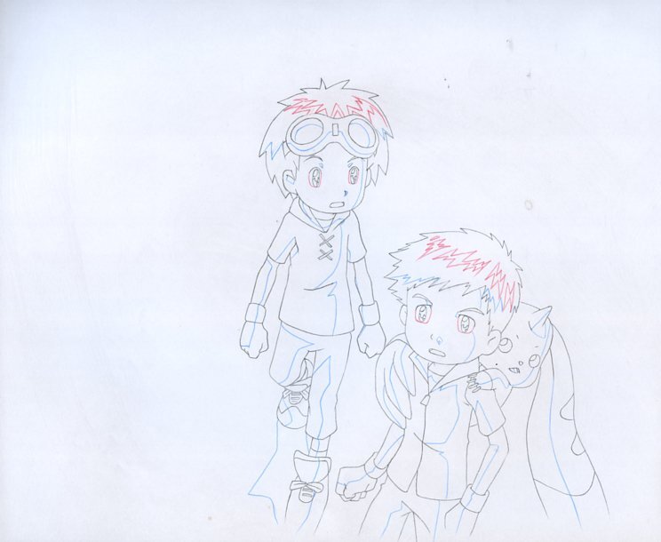 Aセル画　動画 デジモンアドベンチャー:（DIGIMON ADVENTURE :）シリーズ　其の859_画像2