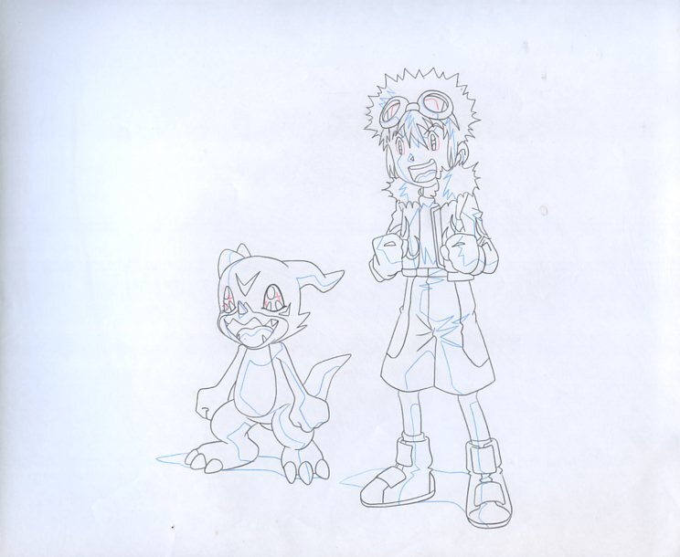Aセル画　動画 デジモンアドベンチャー:（DIGIMON ADVENTURE :）シリーズ　其の852_画像1