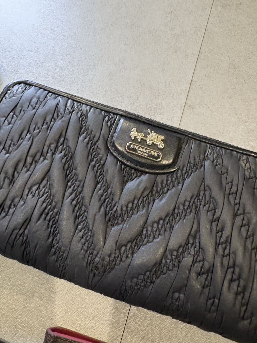 LOUIS VUITTON ルイヴィトン COACH セリーヌ グッチ コーチ ブランド ブランド財布 キーケース 小物 長財布 財布 セット10点 まとめ売り_画像3