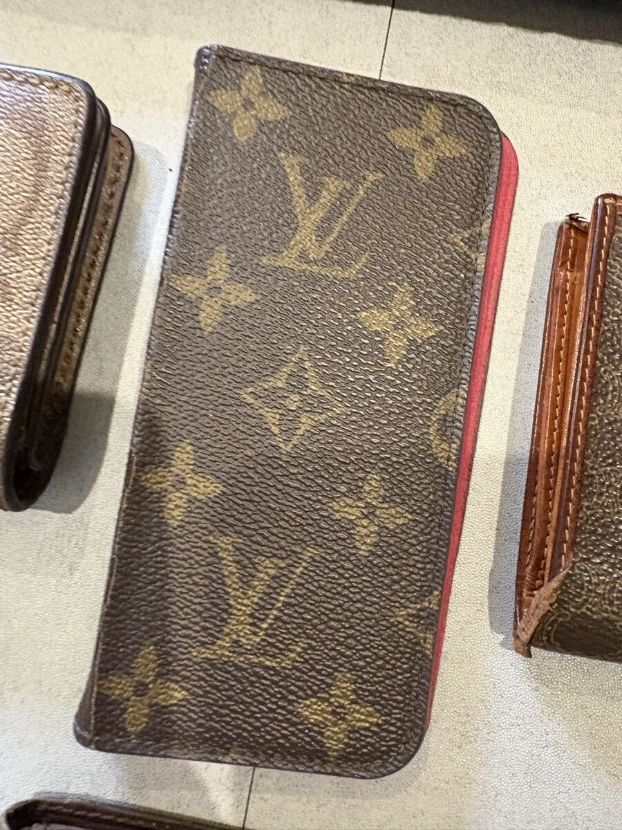 LOUIS VUITTON ルイヴィトン COACH セリーヌ グッチ コーチ ブランド ブランド財布 キーケース 小物 長財布 財布 セット10点 まとめ売り_画像6