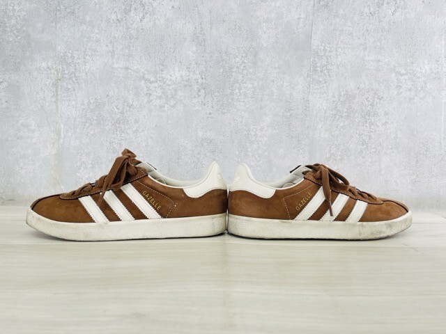 adidas アディダス GAZELLE ガゼル LVL 029002 IG5005 ローカット 25cm ブラウン スニーカー シューズ / 514878_画像4