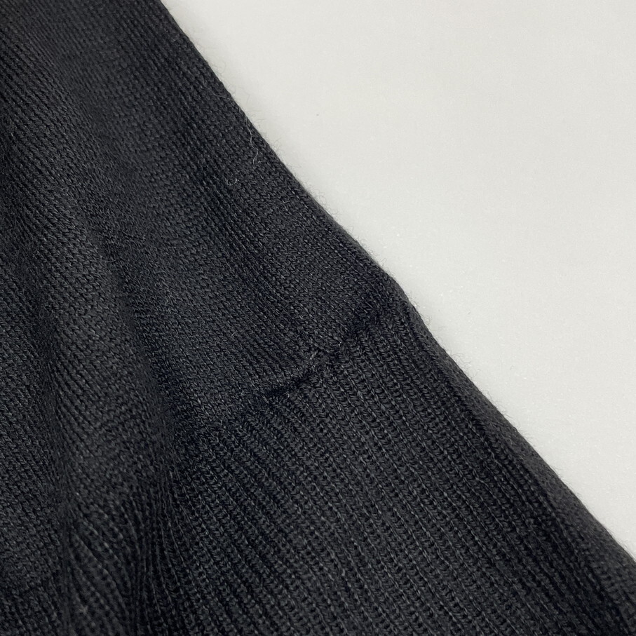 ZARA /S/ ブラック 長袖ニットセーター トップス レディース ホワイトタグ オフィスカジュアル 大人可愛い 生地 アクリル混 デイリー ザラ_画像5