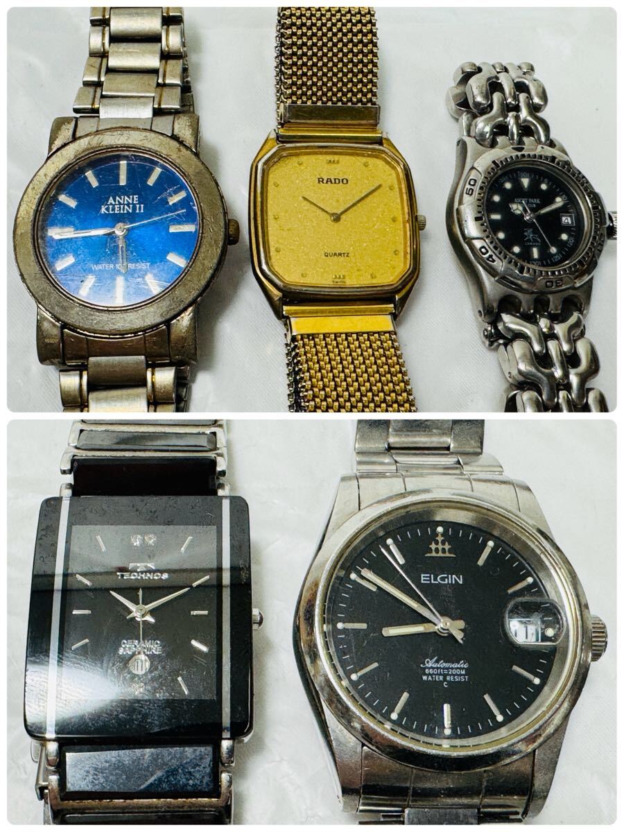 【大量】ブランド腕時計 総重量 約3.1 kg まとめ/ RADO /テクノス/ ELGIN / Tommy / BUREN /swatch /バレンチノ/ /116-2_画像4