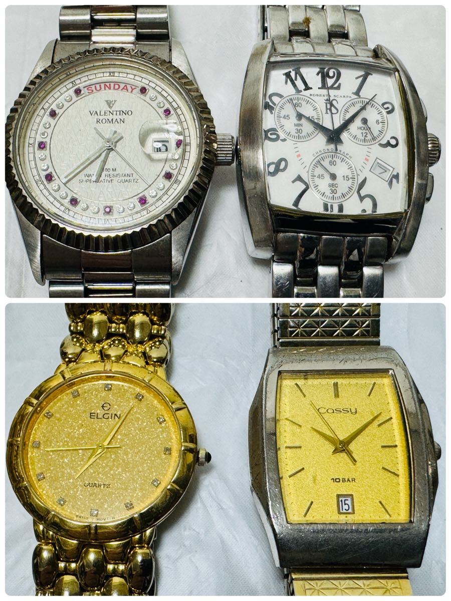 【大量】ブランド腕時計 総重量 約3.1 kg まとめ/ RADO /テクノス/ ELGIN / Tommy / BUREN /swatch /バレンチノ/ /116-2_画像5