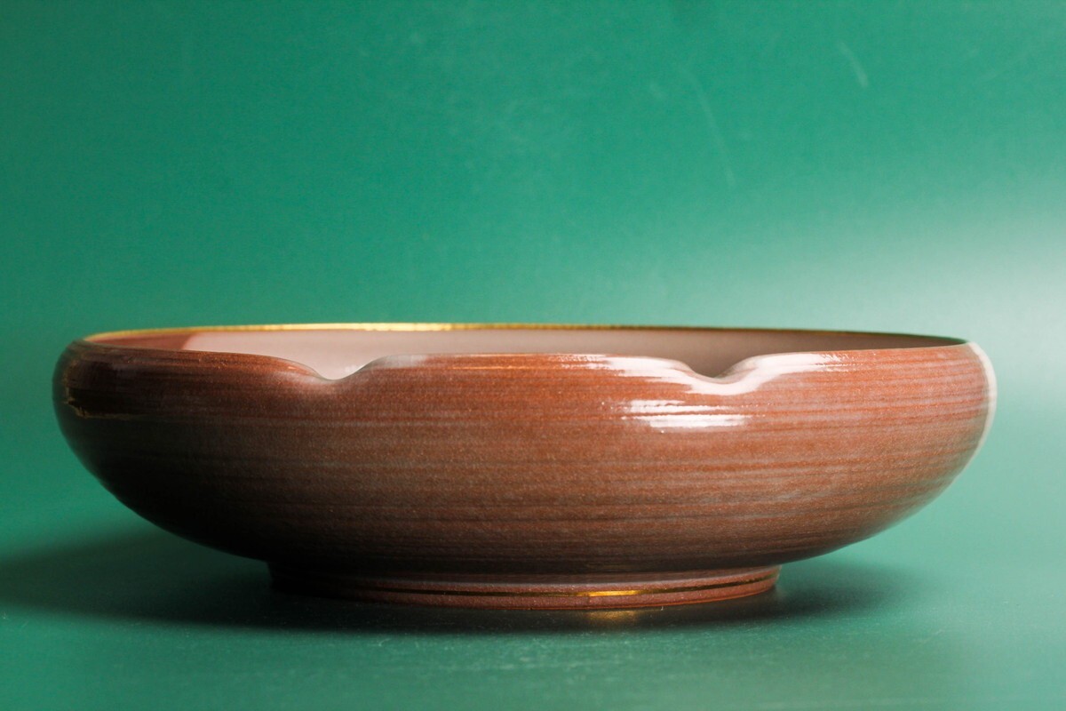 澤村陶哉 乾山意梅散平鉢 共箱 共布 本物保証_画像2