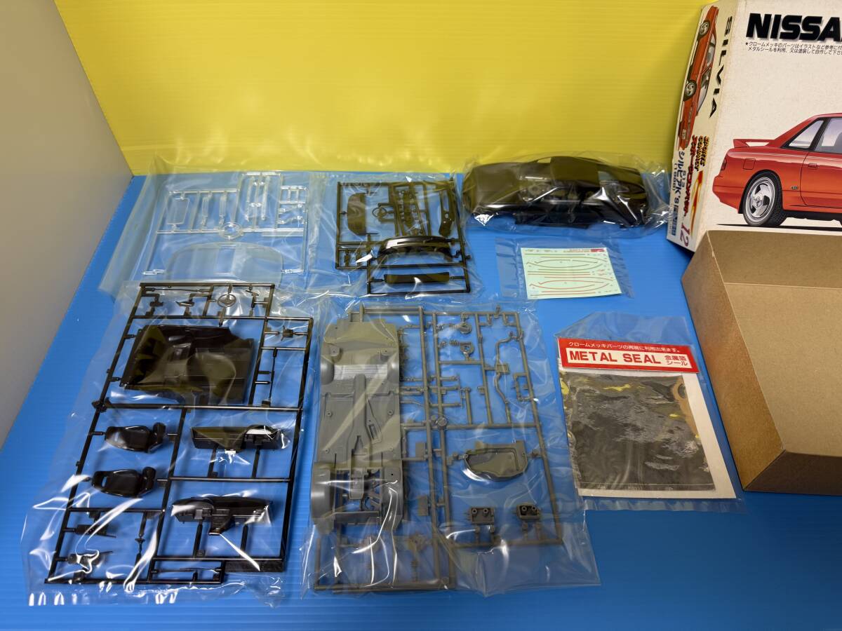 フジミ 1/24スケール スポーツコンパクトシリーズNo.12 S13 シルビア K's 1988 新品未組立 長期保管品 パッケージ経年劣化 スポコン ボイド_画像7