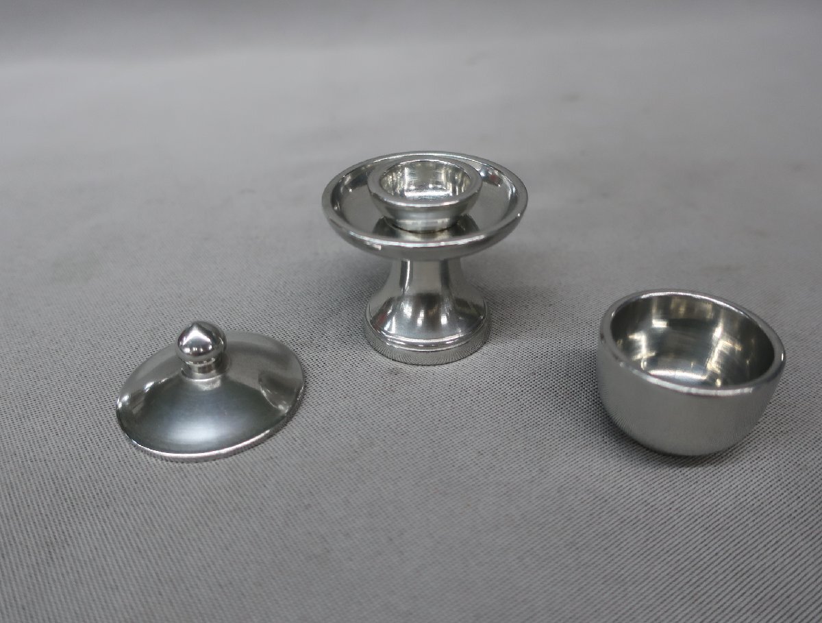 【K-2879】純錫製　茶湯器　　高さ：２寸5分_画像4