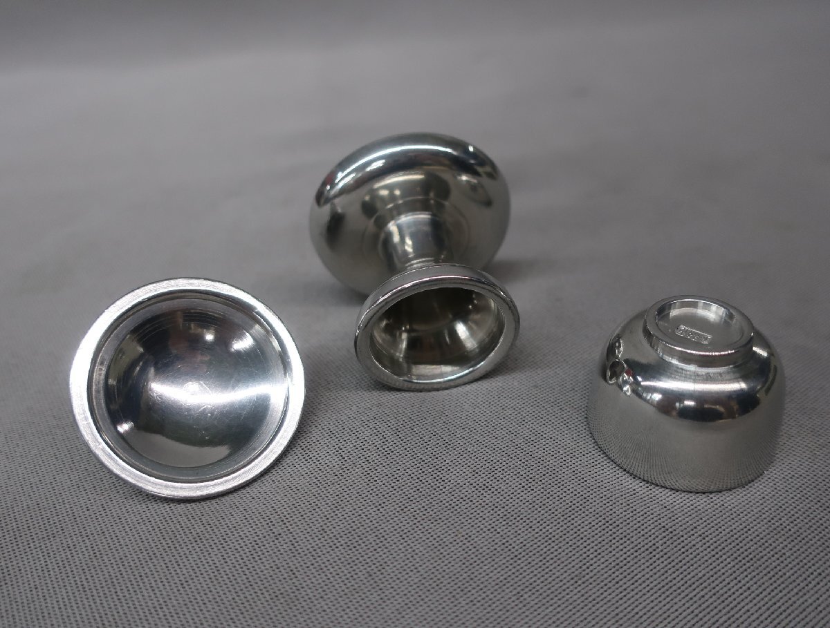 【K-2879】純錫製　茶湯器　　高さ：２寸5分_画像5