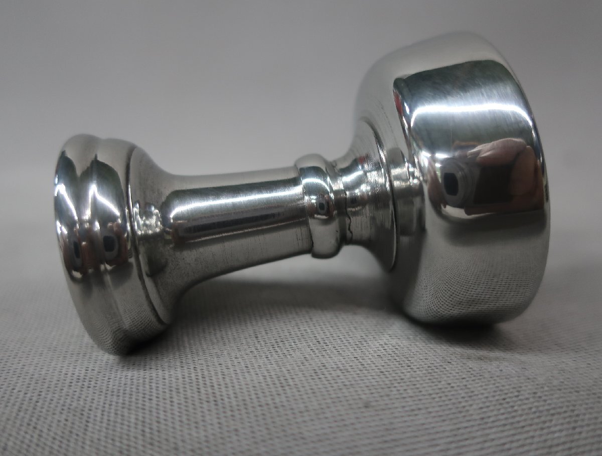 【K-2863】純錫　仏器　寸四　アウトレット品_画像10