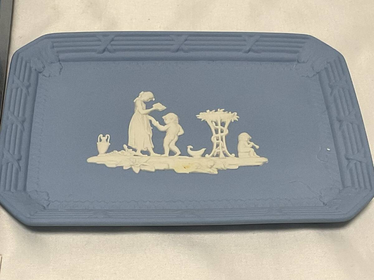 WEDGWOOD ウエッジウッド ジャスパー アッシュトレイ 美品_画像2