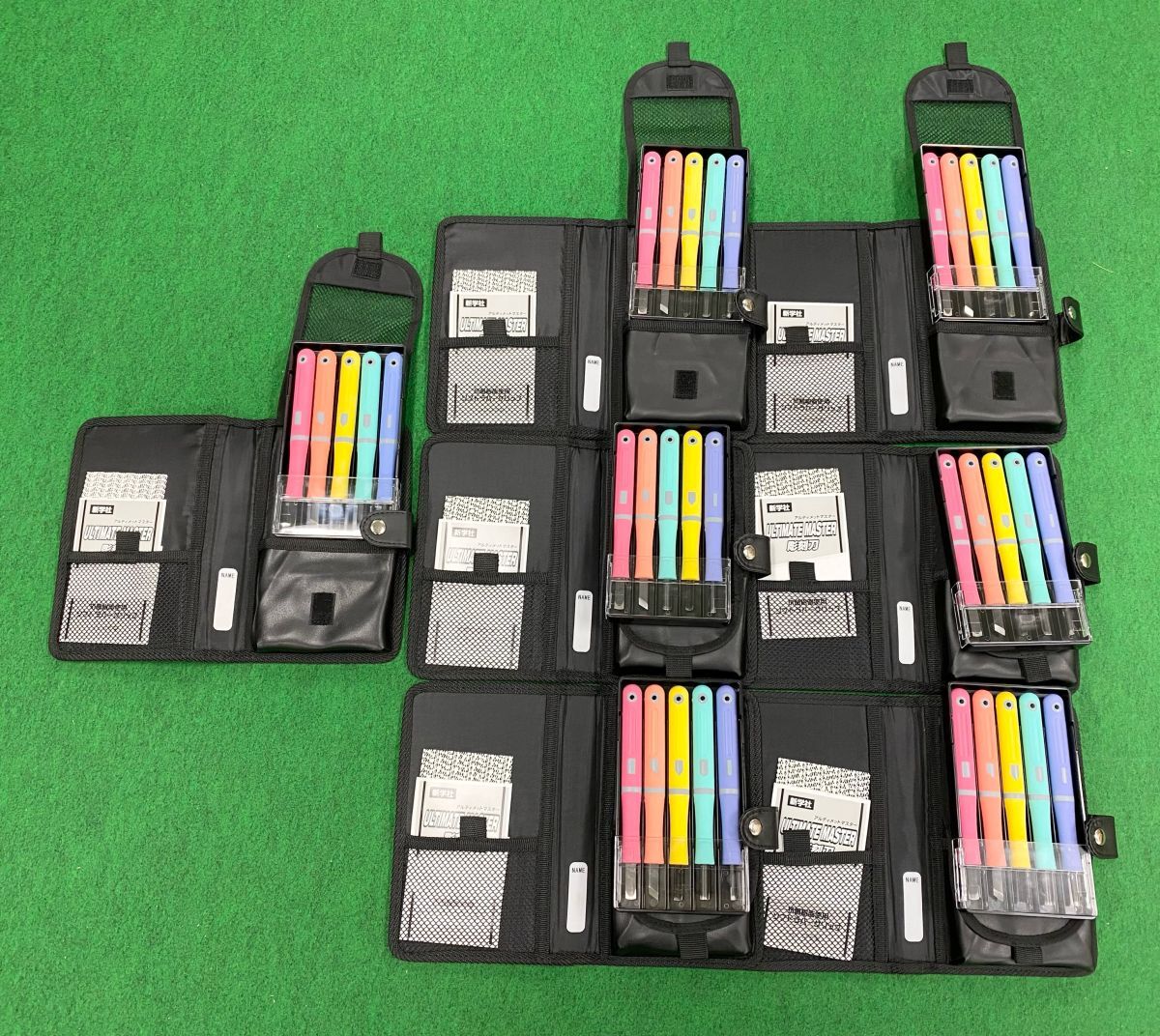 【婀】未使用 新学社 義春刃物 ULTIMATE MASTER アルティメットマスター マジックワンダーガール 彫刻刀 22点 まとめ 全鋼製 K10CC12_画像5