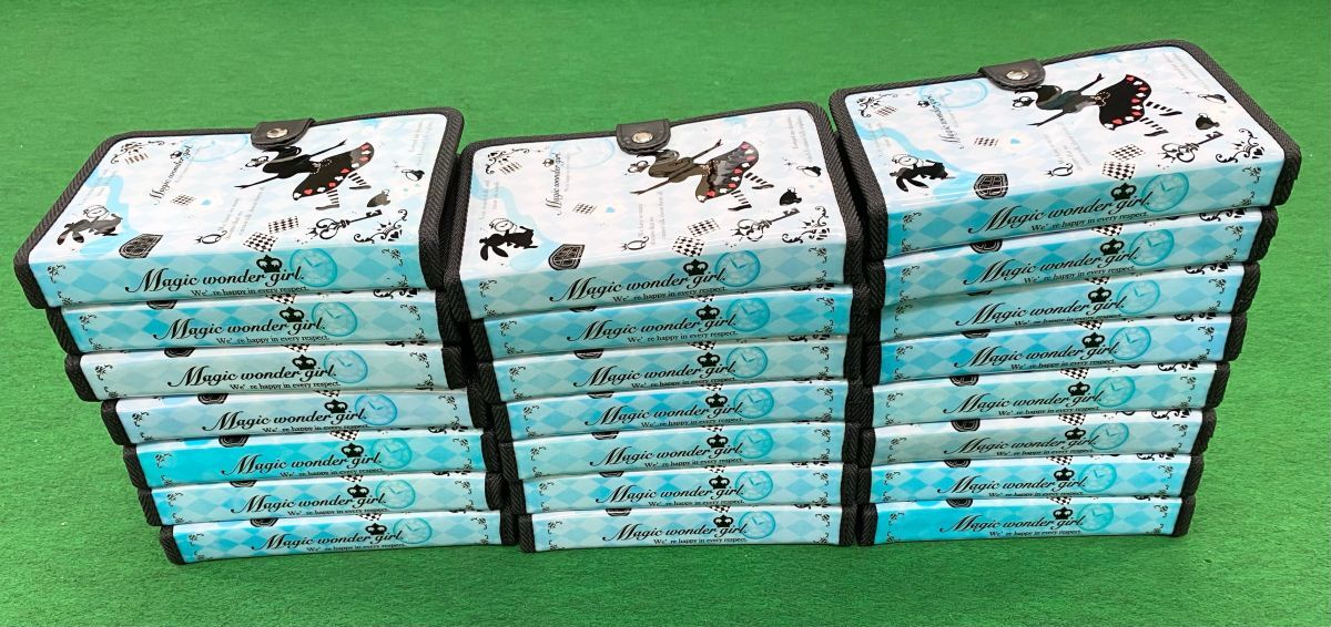 【婀】未使用 新学社 義春刃物 ULTIMATE MASTER アルティメットマスター マジックワンダーガール 彫刻刀 22点 まとめ 全鋼製 K10CC12_画像6