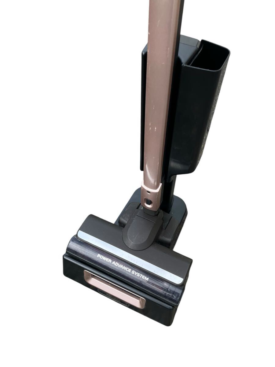 アイリスオーヤマ KIC-SLDCP6-P 極細軽量 スティッククリーナー コードレス 1.6kg 静電モップ 本体×2 通電OK_画像6