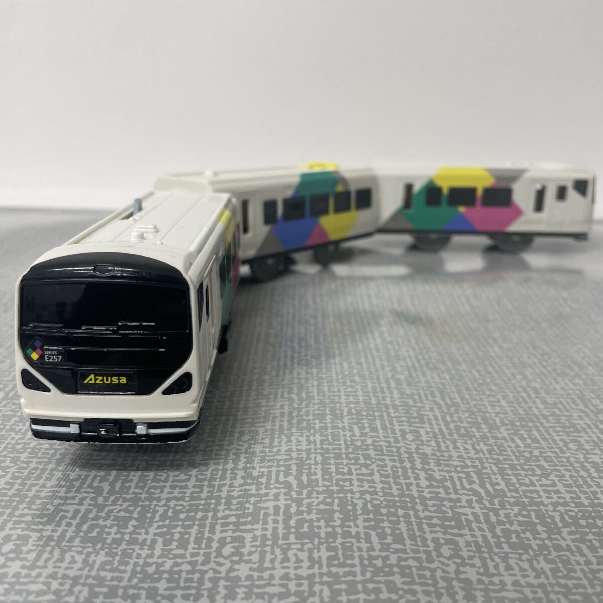【動作確認済】タカラトミー プラレール S-23 E257系 あずさ 電車 特急 列車 鉄道模型 おもちゃ JR東日本 中古 013_画像1