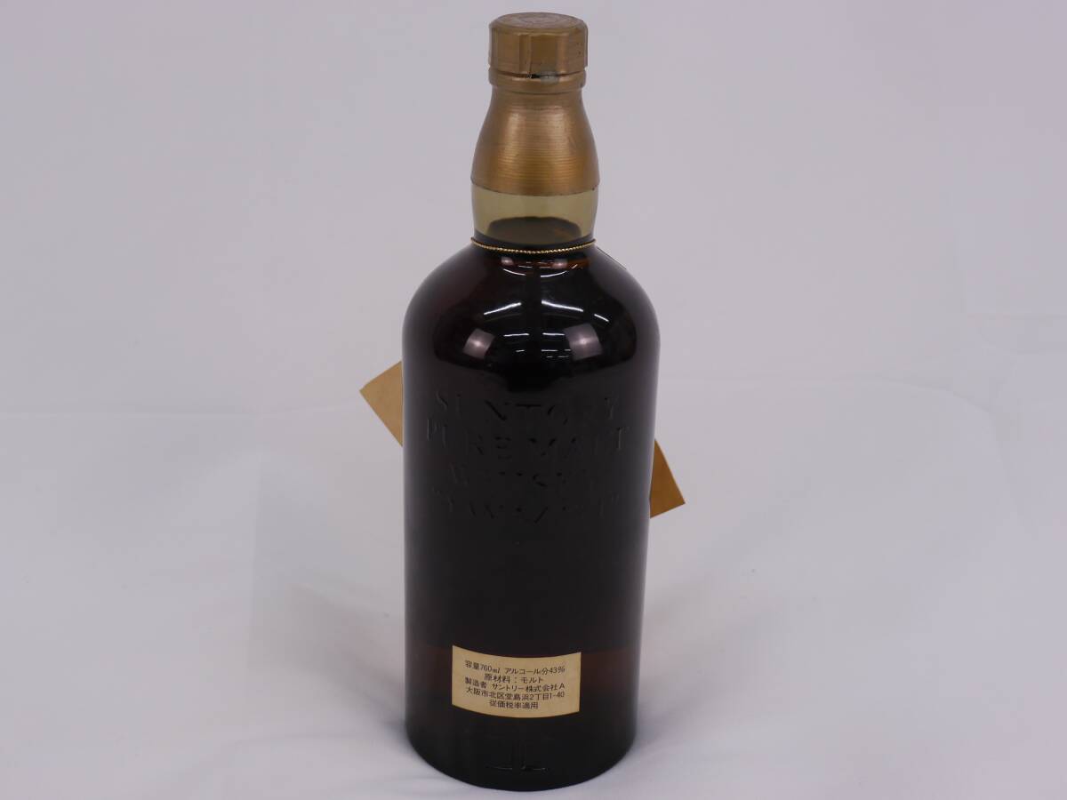 [1 иен ~] Yamazaki Suntory направление лев чистый malt виски Special класс первый период бутылка (12 год надпись нет ) 760ml 43% SUNTORY QVQ-443