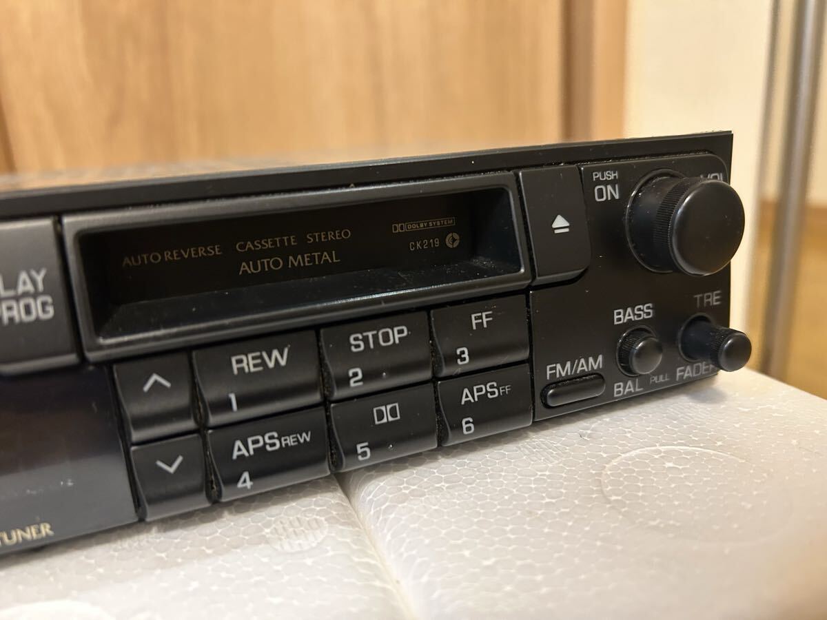 日産 R32 スカイライン 前期 BNR32 GT-R 1DIN カセット カセットデッキ