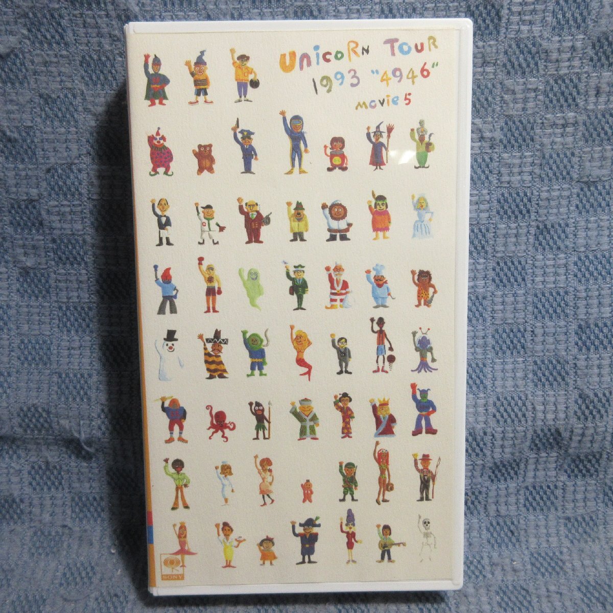 MA037●SRVM365「ユニコーン(UNICORN)/ TOUR 1993 4946 MOVIE 5」VHSビデオ_画像1