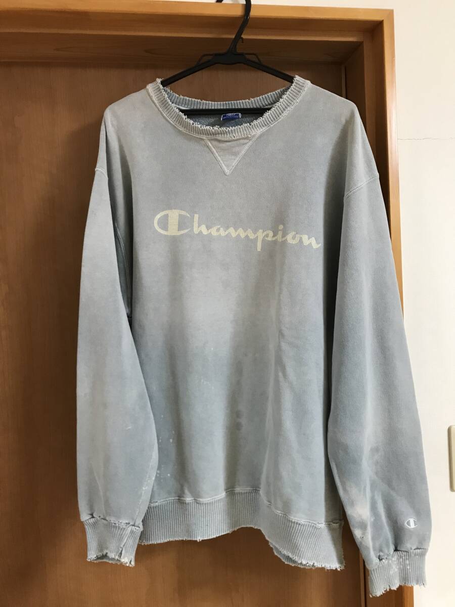 ★サンフェード レアカラー 珍色 ビンテージ 青タグ トリコタグ 単色タグ 刺繍タグ タタキタグ 80s 90s フェード Vガセット_画像1