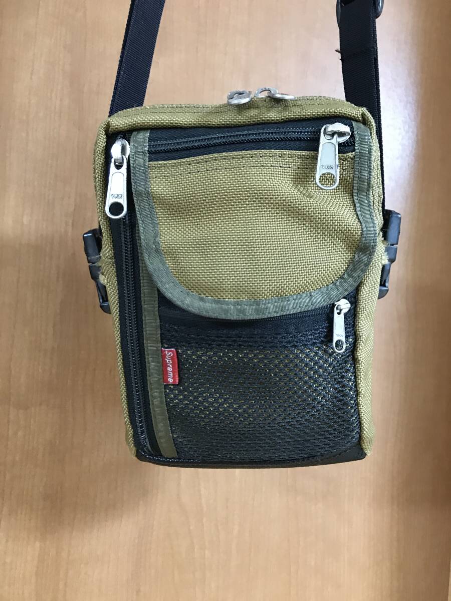 ★1円売切 90s ビンテージ オールド ショルダーバッグ サコッシュ ミ 00ｓ 90年代 初期 supreme USA製 ポーチ ボディーバッグ stussy_画像1
