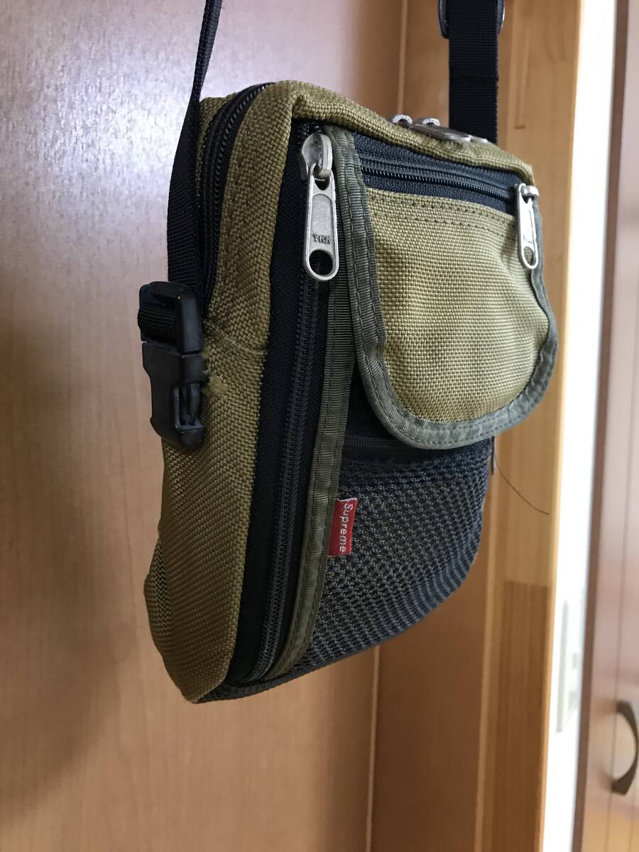 ★1円売切 90s ビンテージ オールド ショルダーバッグ サコッシュ ミ 00ｓ 90年代 初期 supreme USA製 ポーチ ボディーバッグ stussy_画像3