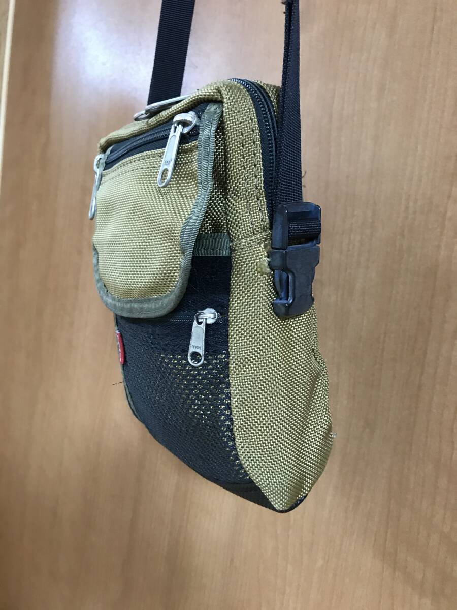 ★1円売切 90s ビンテージ オールド ショルダーバッグ サコッシュ ミ 00ｓ 90年代 初期 supreme USA製 ポーチ ボディーバッグ stussy_画像4