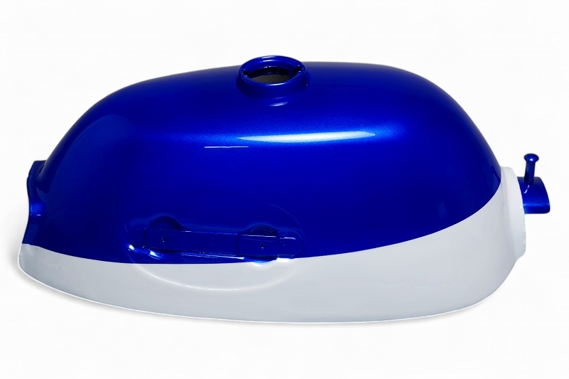 Z50Z Z50A モンキー 燃料タンク ブルー/ホワイト_画像1