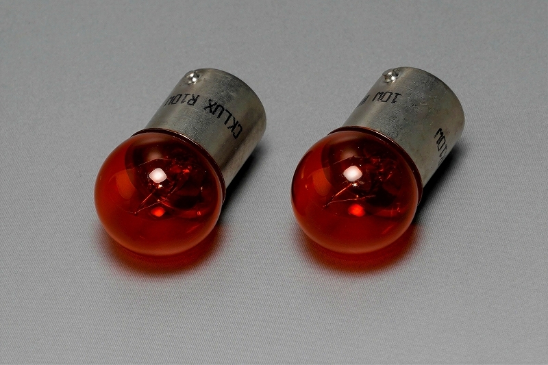 ウインカー電球6V10Wオレンジ2ヶ入り【ポスト投函便】_画像1