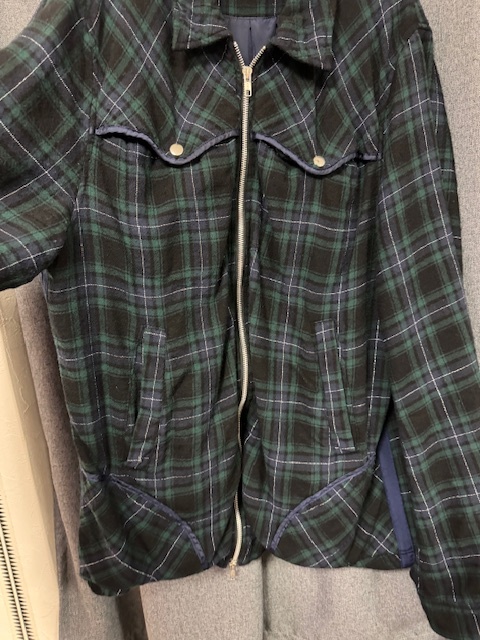 Johnundercover チェックブルゾンジャケット ジョンアンダーカバー ジョニオ 高橋盾 jonio_画像2