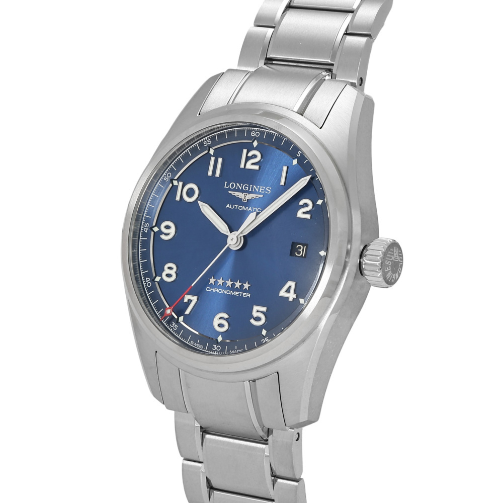 Longines LONGINES Spirit L3.810.4.93.9 голубой циферблат новый товар наручные часы мужской