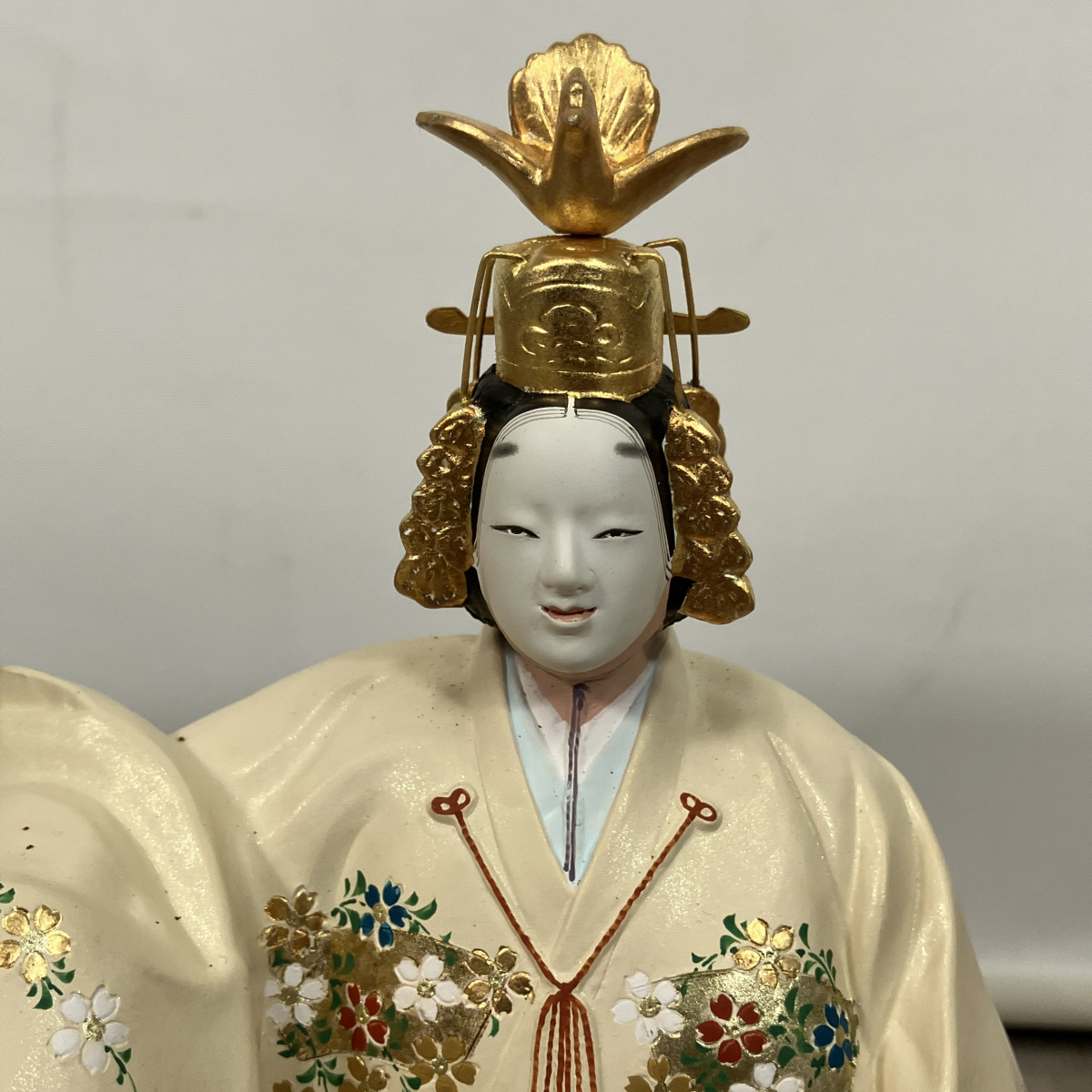 ★博多人形まとめ 羽衣 能人形師木製 國崎信正 他 三点 日本人形 伝統工芸 置き物_MFJ_C1030-F01C_画像2