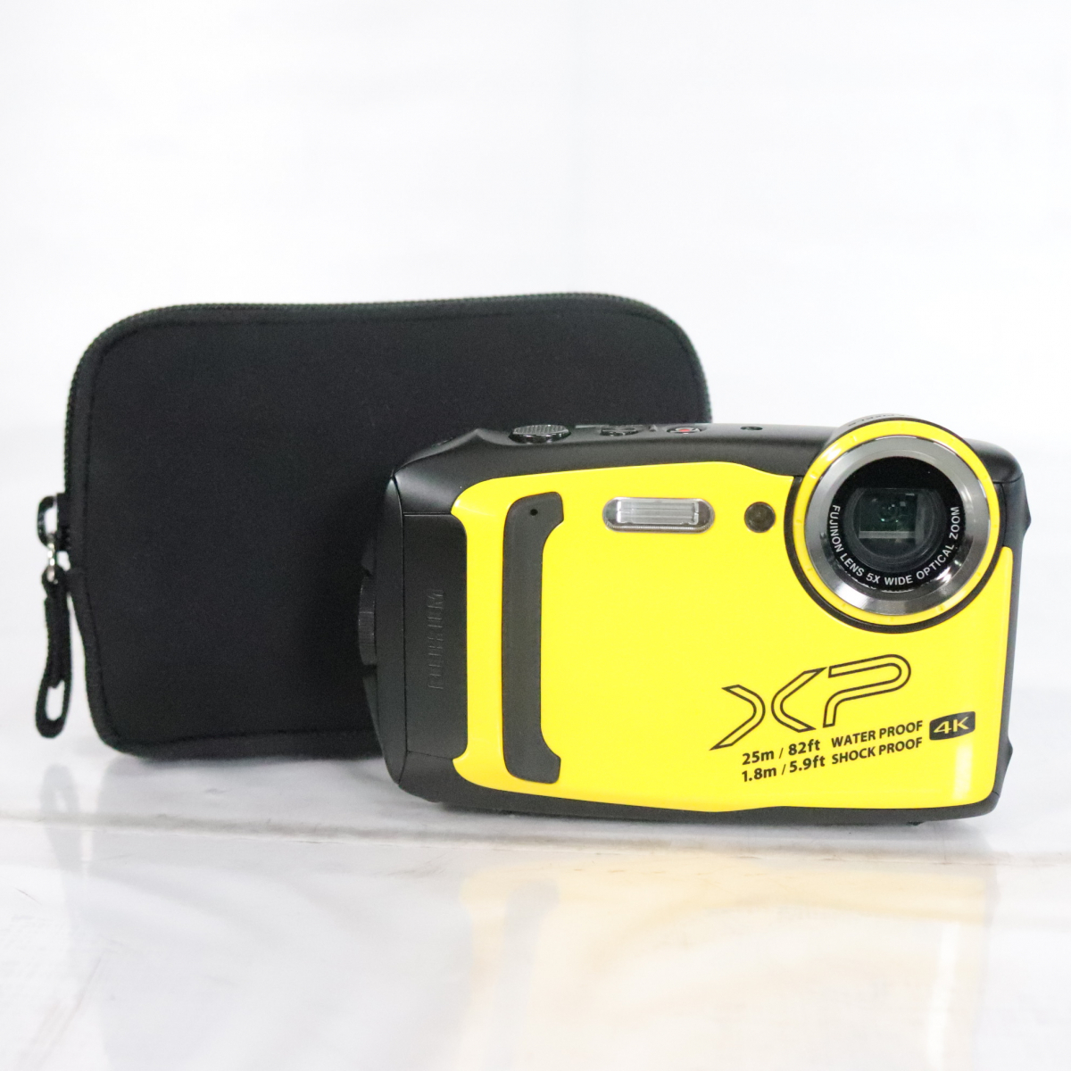 [ работа OK] FUJIFILM FinePix XP140 Fuji film компактный цифровой фотоаппарат цифровая камера линзы 5 раз широкий желтый _LFU_C1111-F004