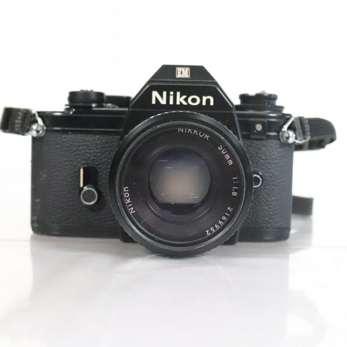 [ shutter работа OK] Nikon EM NIKKOR Nikon 50mm 1:1.8 пленочный фотоаппарат однообъективный зеркальный _LFE_C1125-F006