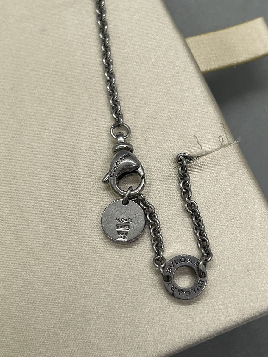 H11262 BVLGARI ブルガリ ブレスレット ビーゼロワン Ag925刻印あり ケース付き_画像6