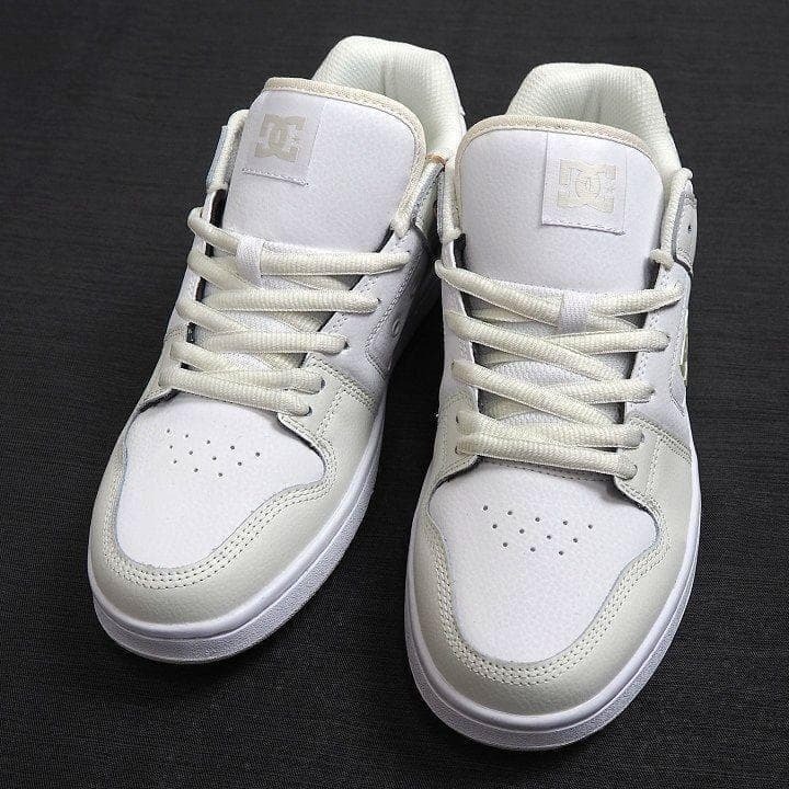 T533 新品 DC SHOES ディーシー シューズ MANTECA 4 マンテカ スニーカー ホワイト 26.5cm_画像2