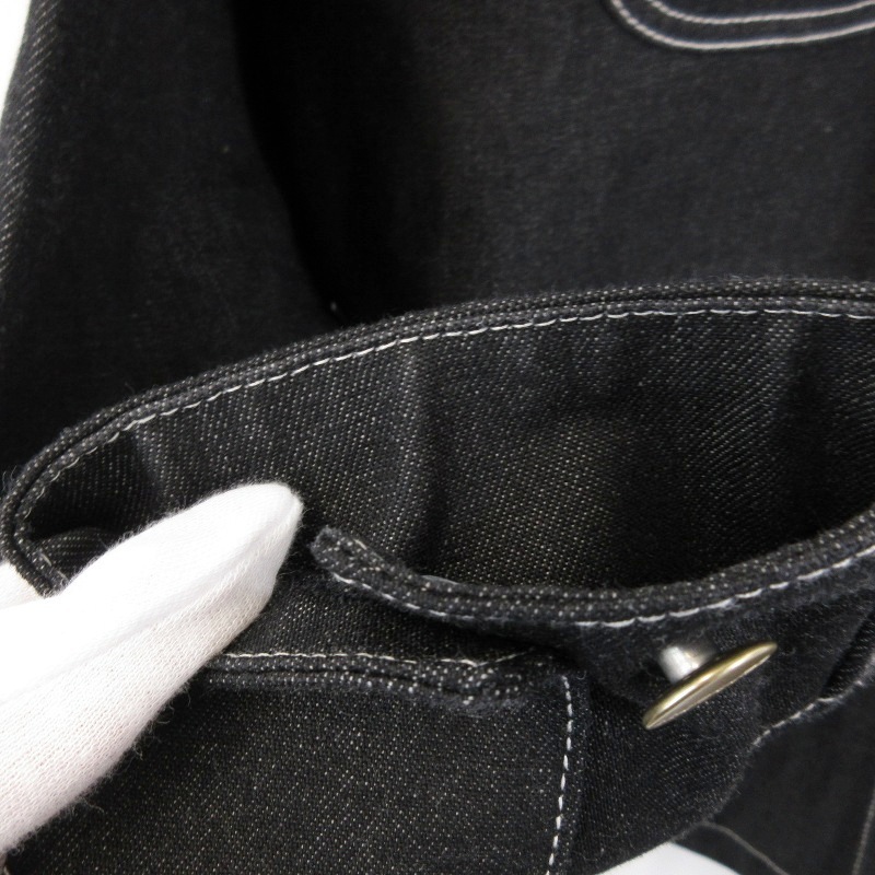 美品 Carhartt WIP カーハート チョアコート I031896 OG CHORE COAT ノルコデニム ルーズフィット ブラック 黒 S 71014018_画像7