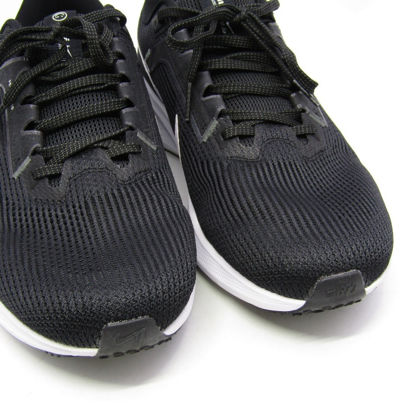 美品 NIKE ナイキ 26cm AIR ZOOM PEGASUS 40 WIDE DV7480-001 エアズーム ペガサス ランニングシューズ 2022年製 BLACK/WHITE 35004938_画像7