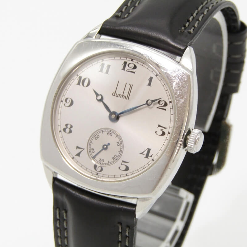 dunhill ダンヒル センテナリー 115 手巻き 腕時計 スモールセコンド アナログ シルバー 28011284_画像2