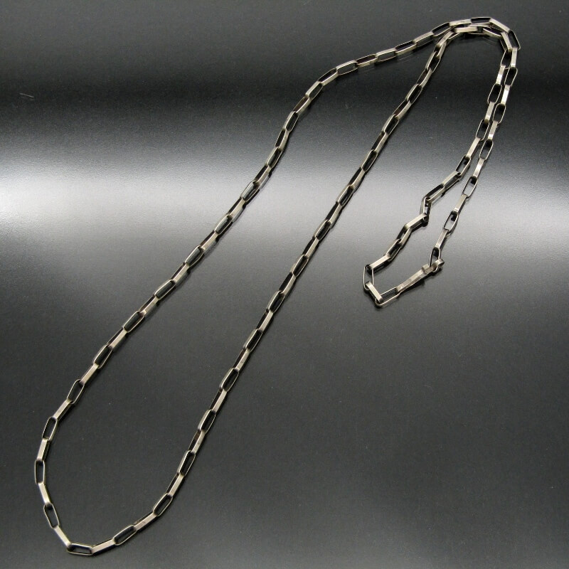 Hopi ホピ族 ネックレス チェーン 79cm メンズ レディース シルバー 28011220_画像1