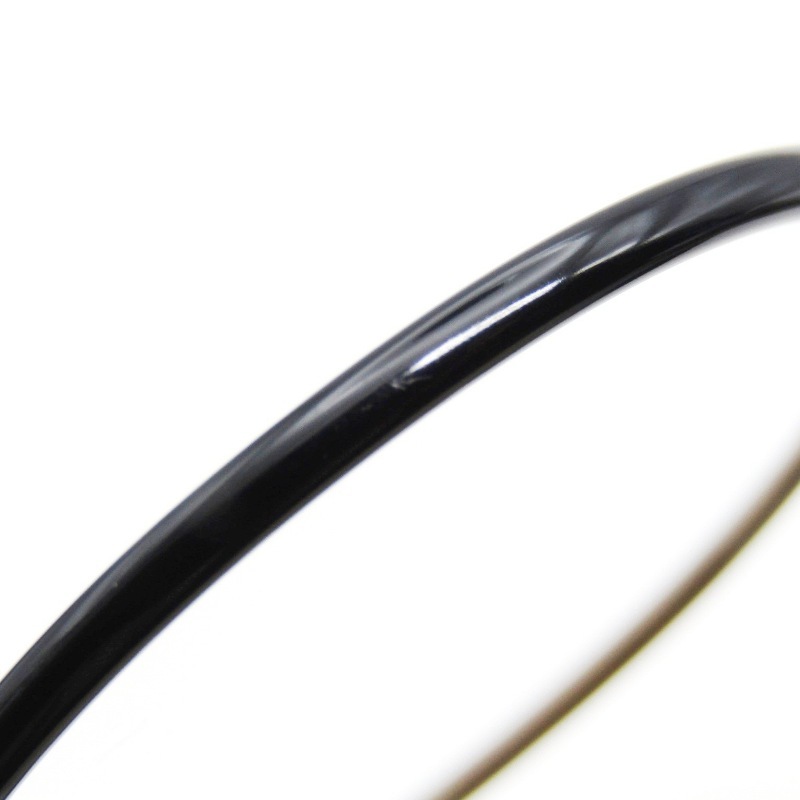 美品 金子眼鏡 カネコガンキョウ メガネフレーム KV-10 日本製 VINTAGEシリーズ ラウンド 七宝リム BK ブラック/ゴールド 65009026_画像7