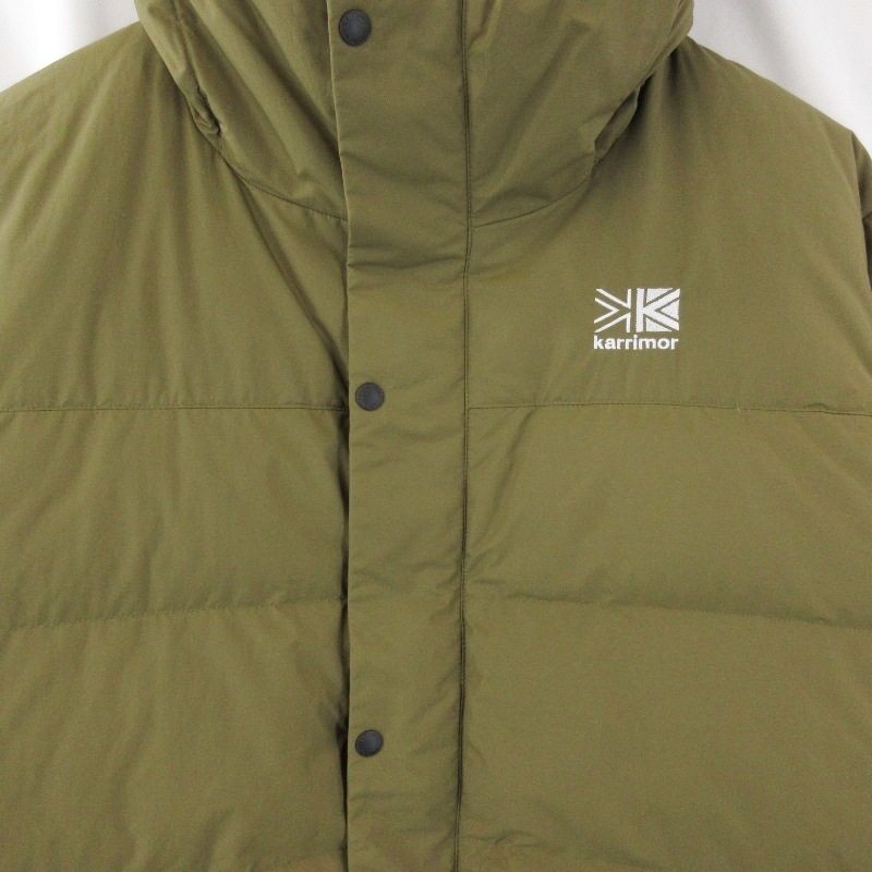 Karrimor カリマー イーデイ ダウンパーカ 101541 eday down parka ダウンジャケット アウトドア 抗菌加工 カーキ M 71014157_画像3